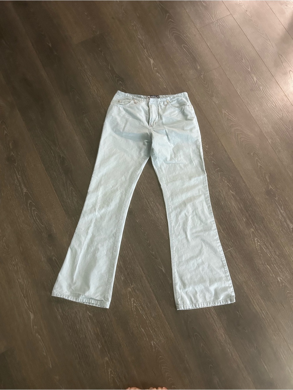 Asphalt Light Blue Women's Flare Jeans
